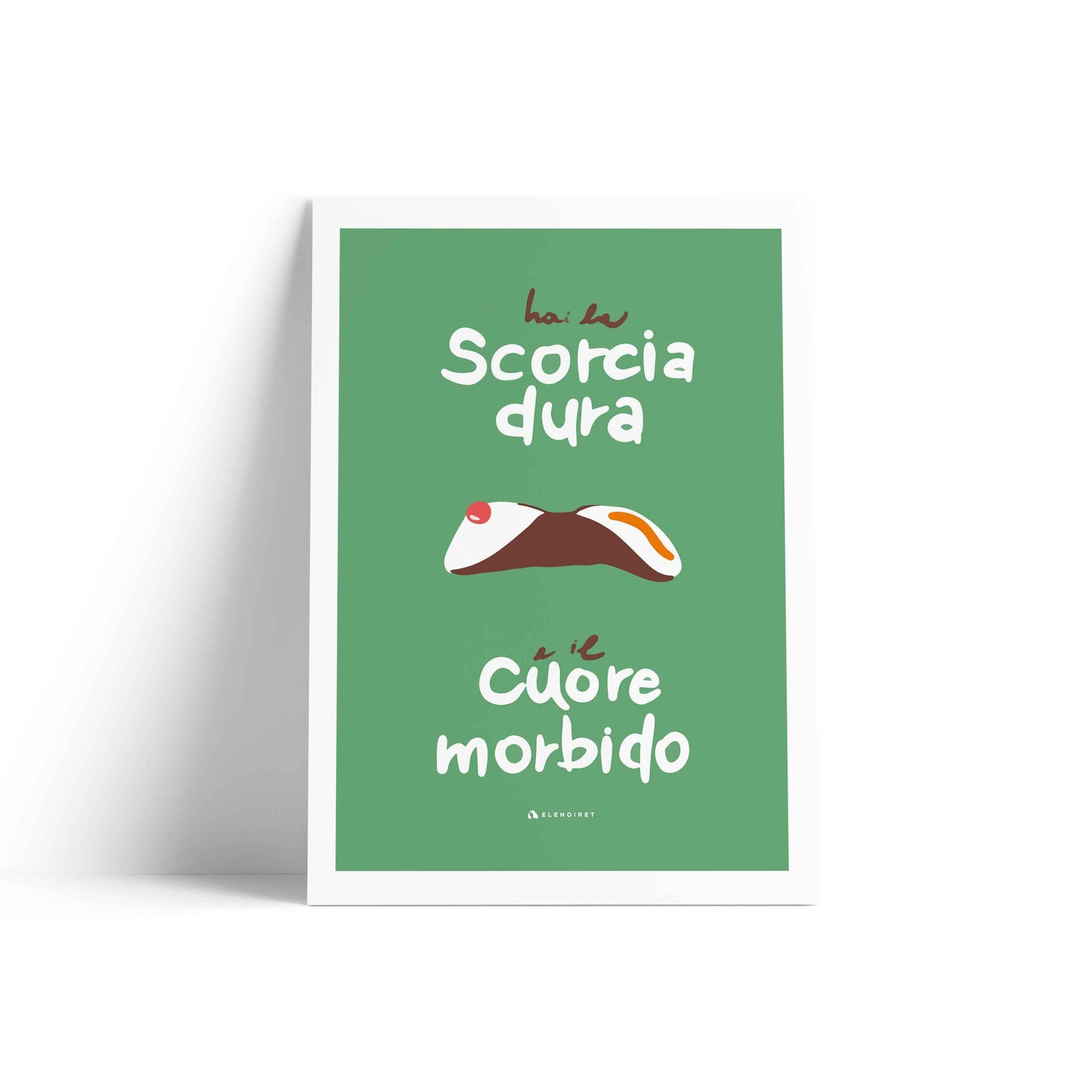 Illustrazione Scorcia dura e cuore morbido