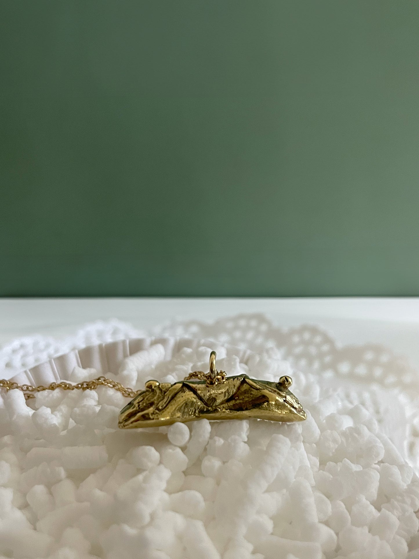 Box regalo ciondolo cannolo+ illustrazione incorniciata