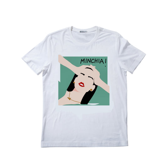T-shirt Minchia verde