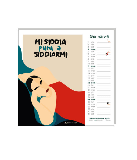 Calendario 2026 Amunì-Preorder