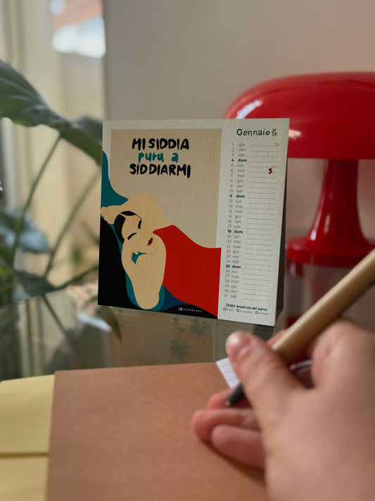 Calendario da scrivania 2026