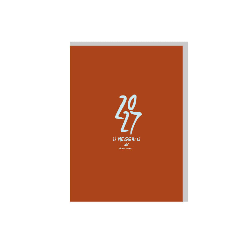 Preorder|Calendario 2027 U MEGGIU di Elenoiret